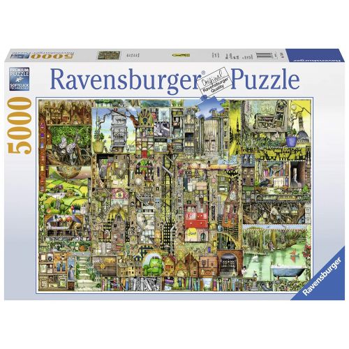  Ravensburger Colin Thompson: Bizarre Town 5000 Piece Jigsaw Puzzle for Adults  Softclick Technology Means Pieces Fit Together Perfectly