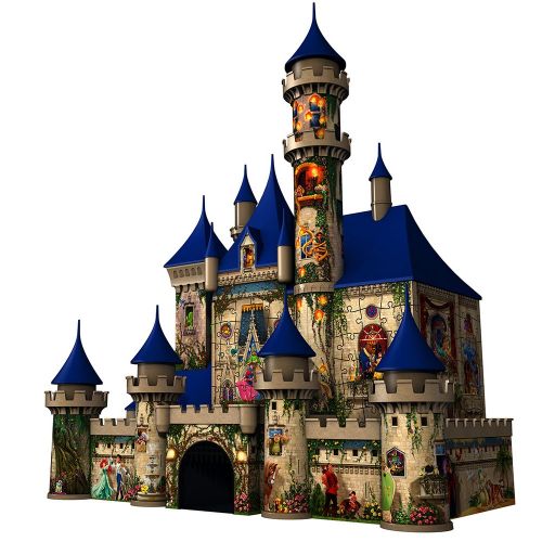  Ravensburger Disney Castle 216 Piece 3D Jigsaw Puzzle for Kids and Adults - Easy Click Technology Means Pieces Fit Together Perfectly