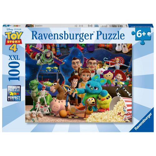  Ravensburger 10408 Disney Pixar Toy Story 4-100 Piece Jigsaw Puzzle for Kids - Every Piece is Unique - Pieces Fit Together Perfectly
