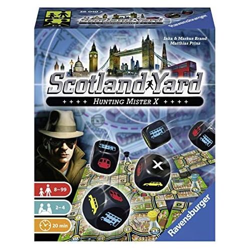  [아마존베스트]Ravensburger 26010 Card Games Ravensburger 26010 Scotland Yard Die Dice Game