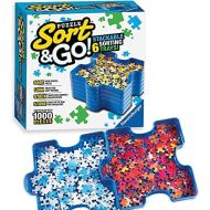 [아마존베스트]Ravensburger Sort and Go Jigsaw Puzzle Accessory - Sturdy and Easy to Use Plastic Puzzle Shaped Sorting Trays for Puzzles Up to 1000 Pieces