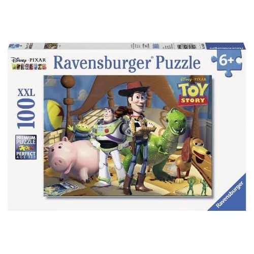  [아마존베스트]Ravensburger Disney Pixar: Toy Story 100 Piece Jigsaw Puzzle for Kids  Every Piece is Unique, Pieces Fit Together Perfectly