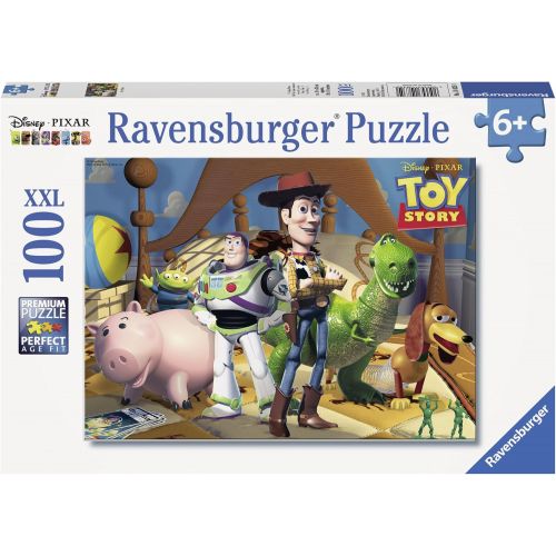  [아마존베스트]Ravensburger Disney Pixar: Toy Story 100 Piece Jigsaw Puzzle for Kids  Every Piece is Unique, Pieces Fit Together Perfectly