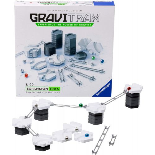  [아마존베스트]Ravensburger Gravitrax Trax Expansion Set Marble Run & STEM Toy for Boys & Girls Age 8 & Up - Expansion for 2019 Toy of The Year Finalist Gravitrax