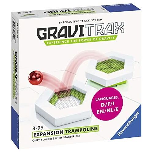  [아마존베스트]Ravensburger Gravitrax Trampoline Accessory - Marble Run & STEM Toy for Boys & Girls Age 8 & Up - Accessory for 2019 Toy of The Year Finalist Gravitrax