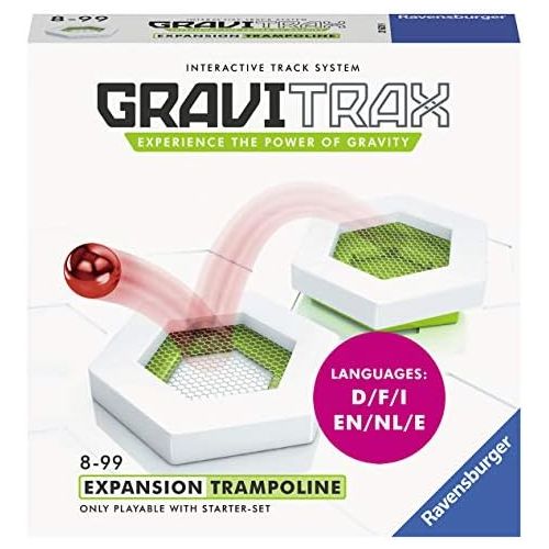  [아마존베스트]Ravensburger Gravitrax Trampoline Accessory - Marble Run & STEM Toy for Boys & Girls Age 8 & Up - Accessory for 2019 Toy of The Year Finalist Gravitrax