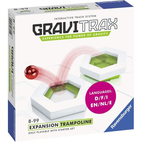 [아마존베스트]Ravensburger Gravitrax Trampoline Accessory - Marble Run & STEM Toy for Boys & Girls Age 8 & Up - Accessory for 2019 Toy of The Year Finalist Gravitrax