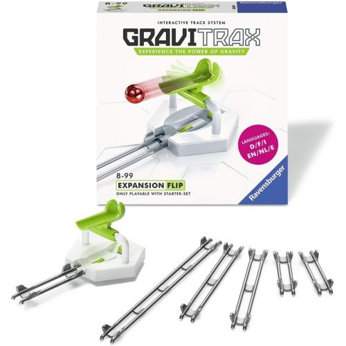  [아마존베스트]Ravensburger Gravitrax Flip Accessory - Marble Run & STEM Toy for Boys & Girls Age 8 & Up - Accessory for 2019 Toy of The Year Finalist Gravitrax