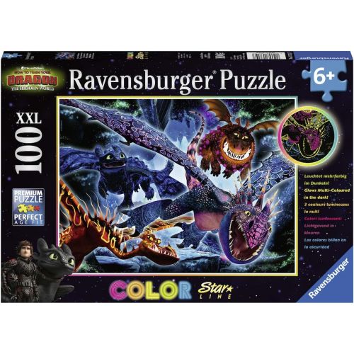  [아마존 핫딜]  [아마존핫딜]Ravensburger 13710 13710-Leuchtende Dragons-Kinderpuzzle