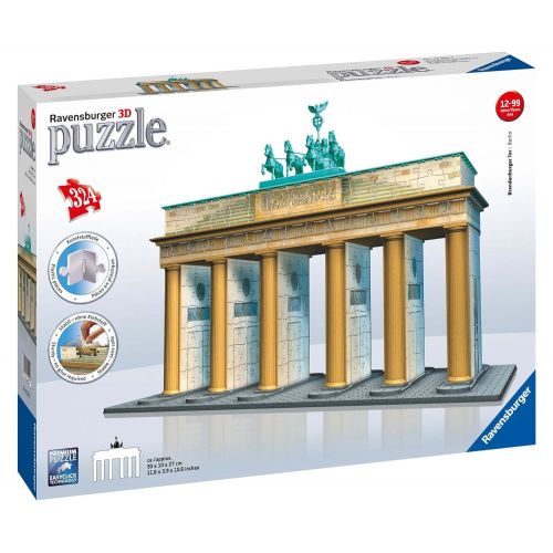  [아마존 핫딜]  [아마존핫딜]Ravensburger 12551 - Brandenburger Tor-Berlin 3D Puzzle Bauwerke, 324 Teile