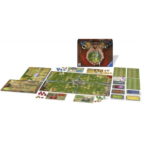  Ravensburger The Rise of Queensdale for Ages 12 & Up - Legacy Strategy Board Game