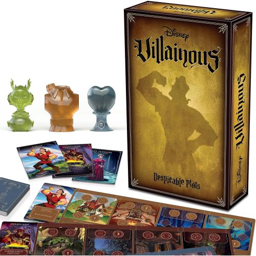  Ravensburger Disney Villainous: Despicable Plots Strategy Board Game & Disney Villainous: Wicked To The Core Strategy Board Game, Stand-Alone & Expansion To The 2019 Toty Game of T