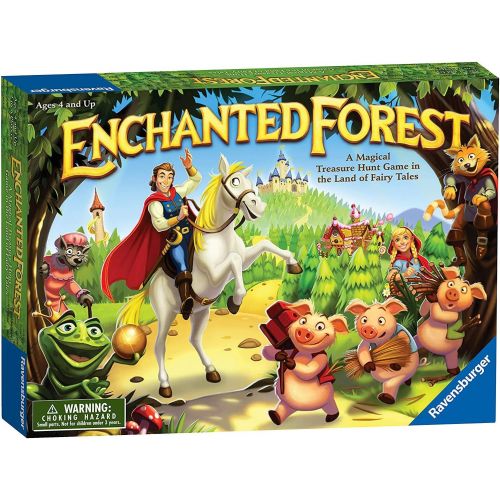  Ravensburger Enchanted Forest - Childrens Game & Labyrinth Family Board Game for Kids and Adults Age 7 and Up - Millions Sold, Easy to Learn and Play with Great Replay Value (26448)