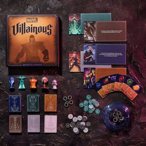  Ravensburger Marvel Villainous: Infinite Power Strategy Board Game for Ages 12 & Up - The Next Chapter of Villainous