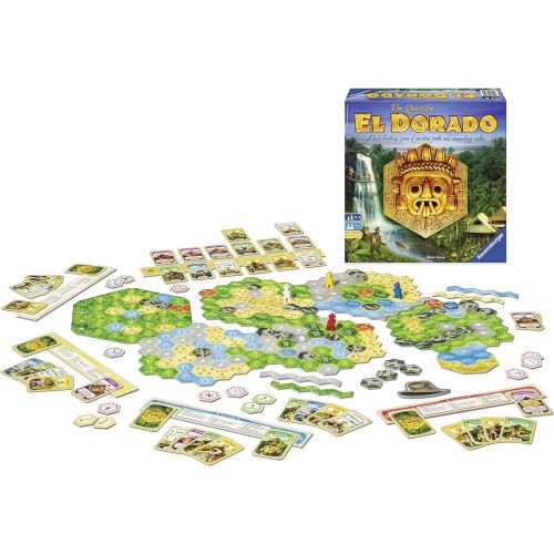  Ravensburger The Quest for El Dorado: Golden Temples Adventure Family Game For Ages 10 & Up