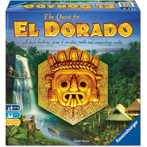  Ravensburger The Quest for El Dorado: Golden Temples Adventure Family Game For Ages 10 & Up