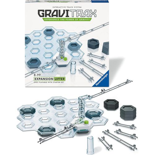  Ravensburger Gravitrax Lifter Expansion Set Marble Run & STEM Toy for Boys & Girls Age 8 & Up - Expansion for 2019 Toy of The Year Finalist Gravitrax