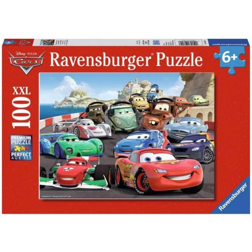  Ravensburger Cars: Big Race Jigsaw Puzzle (100 Piece)