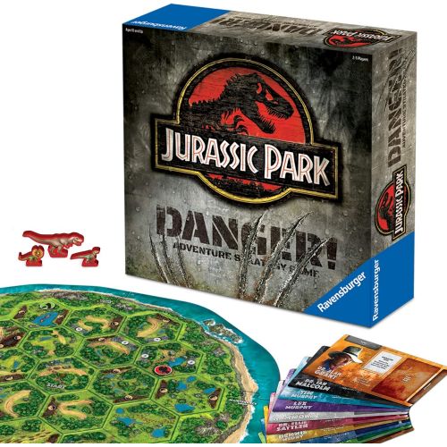  Ravensburger Jurassic Park Danger! Adventure Strategy Game for Kids & Adults Age 10 & Up!