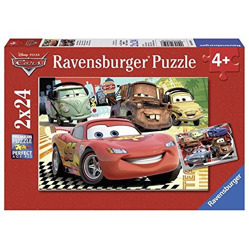  Ravensburger Cars: New Adventure Jigsaw Puzzle (2 x 24 Piece)