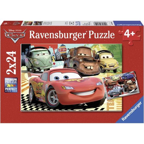  Ravensburger Cars: New Adventure Jigsaw Puzzle (2 x 24 Piece)