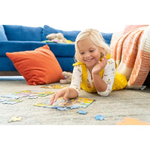 Ravensburger 05011 Disney Frozen 2 The Journey Starts 3 X 49 Piece Jigsaw Puzzles for Kids Value Set of 3 Puzzles in a Box Every Piece is Unique Pieces Fit Together Perfe