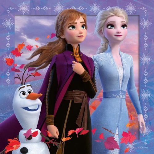  Ravensburger 05011 Disney Frozen 2 The Journey Starts 3 X 49 Piece Jigsaw Puzzles for Kids Value Set of 3 Puzzles in a Box Every Piece is Unique Pieces Fit Together Perfe