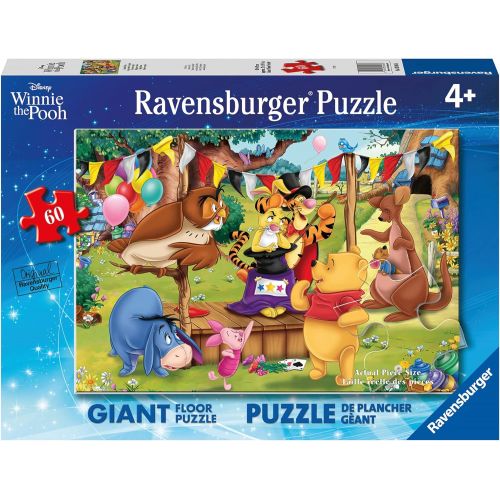  Ravensburger?Disney Winnie The Pooh: Magic?Show 60 Piece Jigsaw Puzzle for Kids 03086 Every Piece is Unique, Pieces Fit Together Perfectly