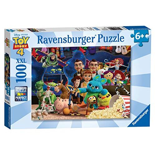  Ravensburger 10408 Disney Pixar Toy Story 4 100 Piece Jigsaw Puzzle for Kids Every Piece is Unique Pieces Fit Together Perfectly,Multicoloured