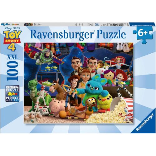  Ravensburger 10408 Disney Pixar Toy Story 4 100 Piece Jigsaw Puzzle for Kids Every Piece is Unique Pieces Fit Together Perfectly,Multicoloured