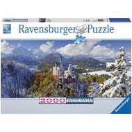 Ravensburger Neuschwanstein Castle 2000 Piece Panorama XXL Jigsaw Puzzle for Adults ? Softclick Technology Means Pieces Fit Together Perfectly
