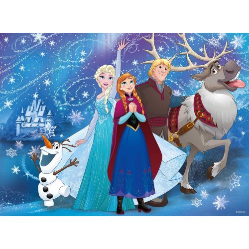  Ravensburger Disney Frozen Glittery Snow Jigsaw Puzzle (100 Piece)