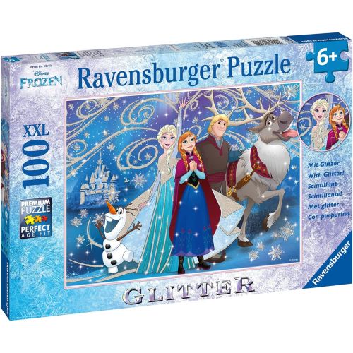  Ravensburger Disney Frozen Glittery Snow Jigsaw Puzzle (100 Piece)