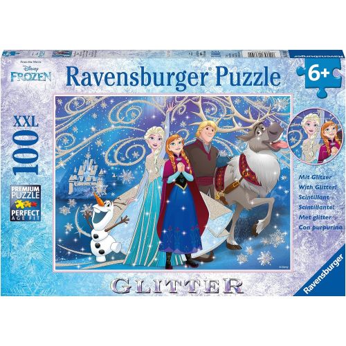  Ravensburger Disney Frozen Glittery Snow Jigsaw Puzzle (100 Piece)