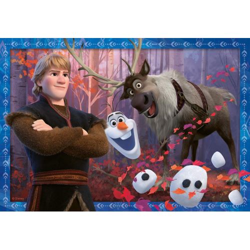  Ravensburger Disney Frozen 2 Frosty Adventures 2 X 24 Piece Jigsaw Puzzle for Kids Value Set of 2 Puzzles in a Box Every Piece is Unique, Pieces Fit Together Perfectly