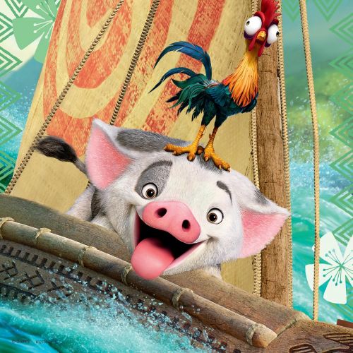  Ravensburger Disney Moana Born To Voyage 49 Piece Jigsaw Puzzle for Kids ? Every Piece is Unique, Pieces Fit Together Perfectly