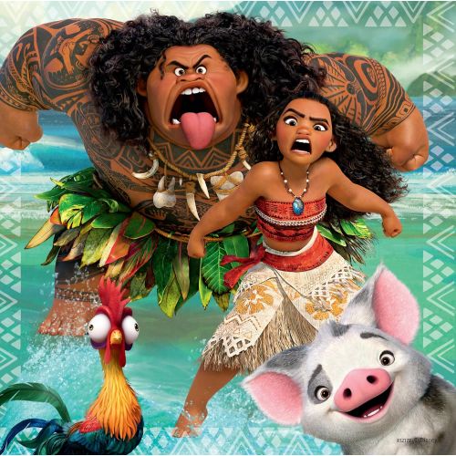  Ravensburger Disney Moana Born To Voyage 49 Piece Jigsaw Puzzle for Kids ? Every Piece is Unique, Pieces Fit Together Perfectly