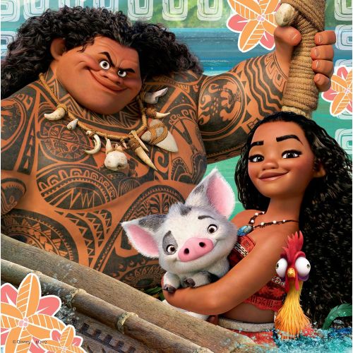  Ravensburger Disney Moana Born To Voyage 49 Piece Jigsaw Puzzle for Kids ? Every Piece is Unique, Pieces Fit Together Perfectly