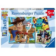 Ravensburger 08067 Disney Pixar Toy Story 4 3 X 49 Piece Jigsaw Puzzles Vakue Set of 3 Puzzles in a Box