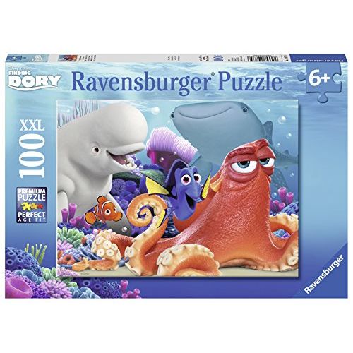  Ravensburger Disney: Finding Dory 100 Piece Jigsaw Puzzle for Kids ? Every Piece is Unique, Pieces Fit Together Perfectly