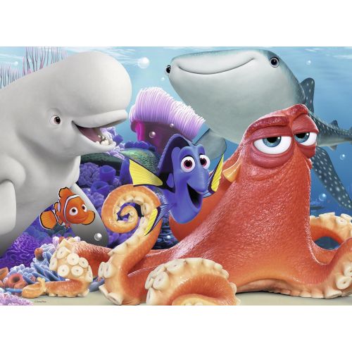  Ravensburger Disney: Finding Dory 100 Piece Jigsaw Puzzle for Kids ? Every Piece is Unique, Pieces Fit Together Perfectly