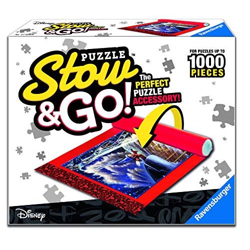  Ravensburger 17974 Disney Mickey Puzzle Stow & Go Store and Transport Jigsaw Puzzles Up to 1000 Pieces