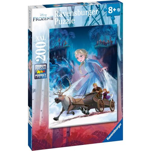  Ravensburger 12865 Disney Frozen 2 The Mysterious Forest 200 Piece Jigsaw Puzzle for Kids Every Piece is Unique Pieces Fit Together Perfectly,Multi