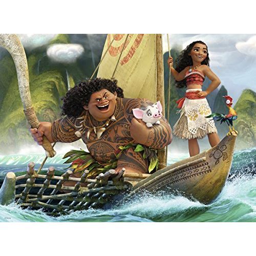  Ravensburger Disney Moana One Ocean One Heart 100 Piece Jigsaw Puzzle for Kids ? Every Piece is Unique, Pieces Fit Together Perfectly