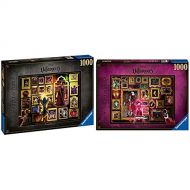 Ravensburger Disney Villainous Jafar 1000 Piece Jigsaw Puzzle for Adults ? Every Piece is Unique, Softclick Technology & Disney Villainous Captain Hook 1000 Piece Jigsaw Puzzle for