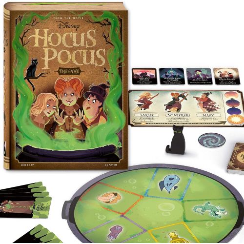  Ravensburger Disney Hocus Pocus: The Game for Ages 8 an Up A Cooperative Game of Magic and Mayhem