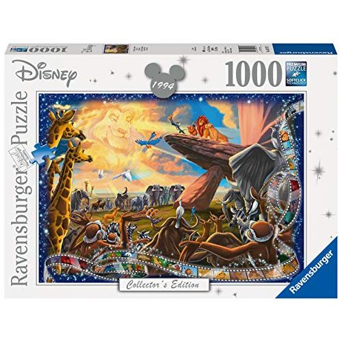  Ravensburger?Disney The Lion King 1000 Piece Jigsaw Puzzle for Adults 19747 Every Piece is Unique, Softclick Technology Means Pieces Fit Together Perfectly