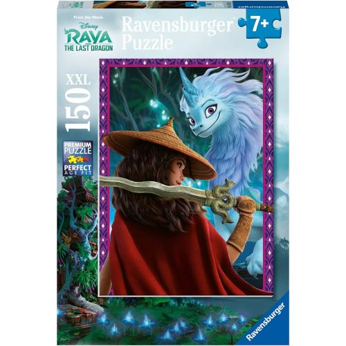  Ravensburger Disney Raya and The Last Dragon 150 Piece Jigsaw Puzzle for Kids 12922 Every Piece is Unique, Pieces Fit Together Perfectly