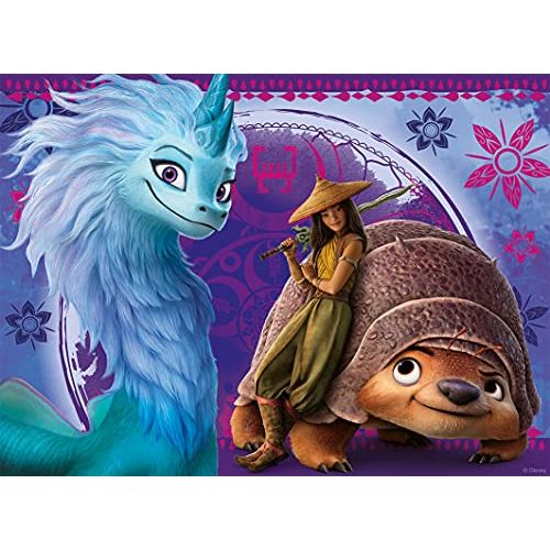  Ravensburger Disney Raya and The Last Dragon 100 Piece Jigsaw Puzzle for Kids 12920 Every Piece is Unique, Pieces Fit Together Perfectly