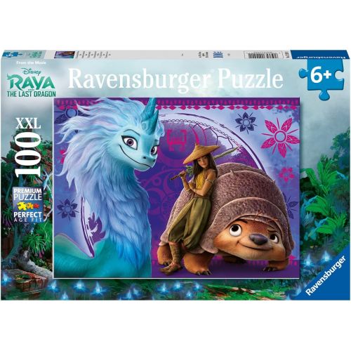  Ravensburger Disney Raya and The Last Dragon 100 Piece Jigsaw Puzzle for Kids 12920 Every Piece is Unique, Pieces Fit Together Perfectly